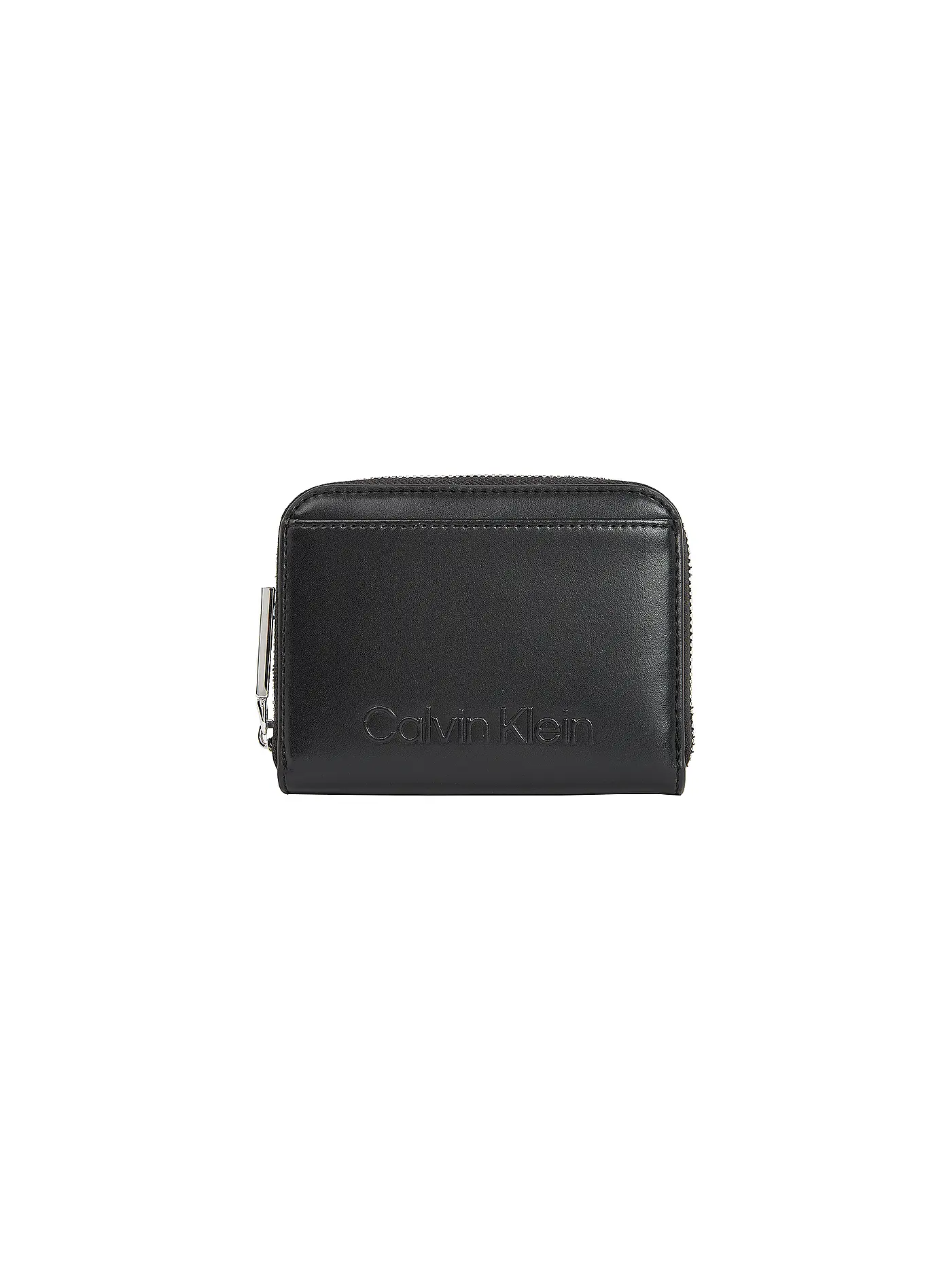 CALVIN KLEIN | Geldbörse EMBOSSED | schwarz