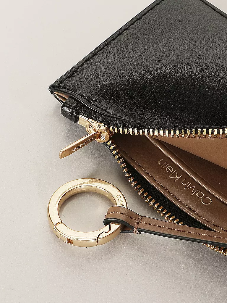 CALVIN KLEIN | Geldbörse FOIL | schwarz