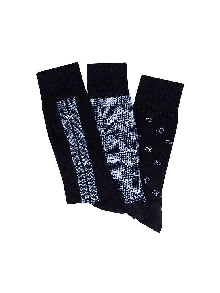 CALVIN KLEIN | Geschenkbox Socken 3-er Pkg. | blau