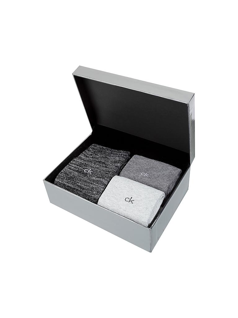 CALVIN KLEIN | Geschenkbox Socken 3-er Pkg. | schwarz