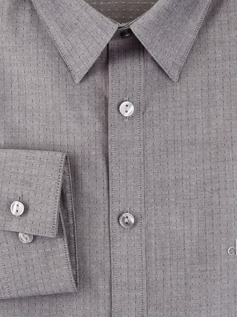 CALVIN KLEIN | Hemd Slim-Fit "South Beach" | grau