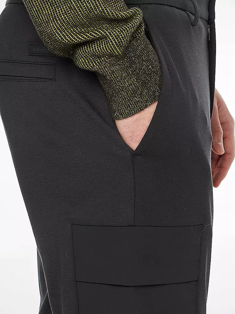 CALVIN KLEIN | Hose - Cargohose | schwarz