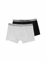 CALVIN KLEIN | Jungen Pants 2er Pkg Customized Stretch Grey/White | hellgrau