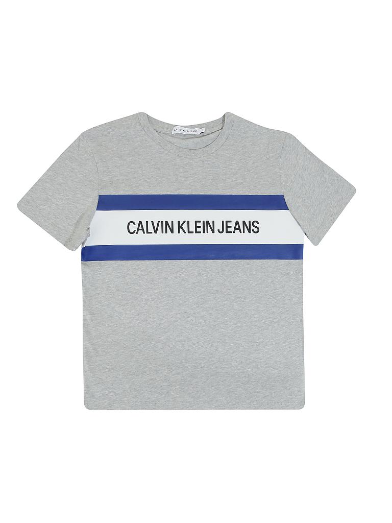 CALVIN KLEIN | Jungen T-Shirt | grau