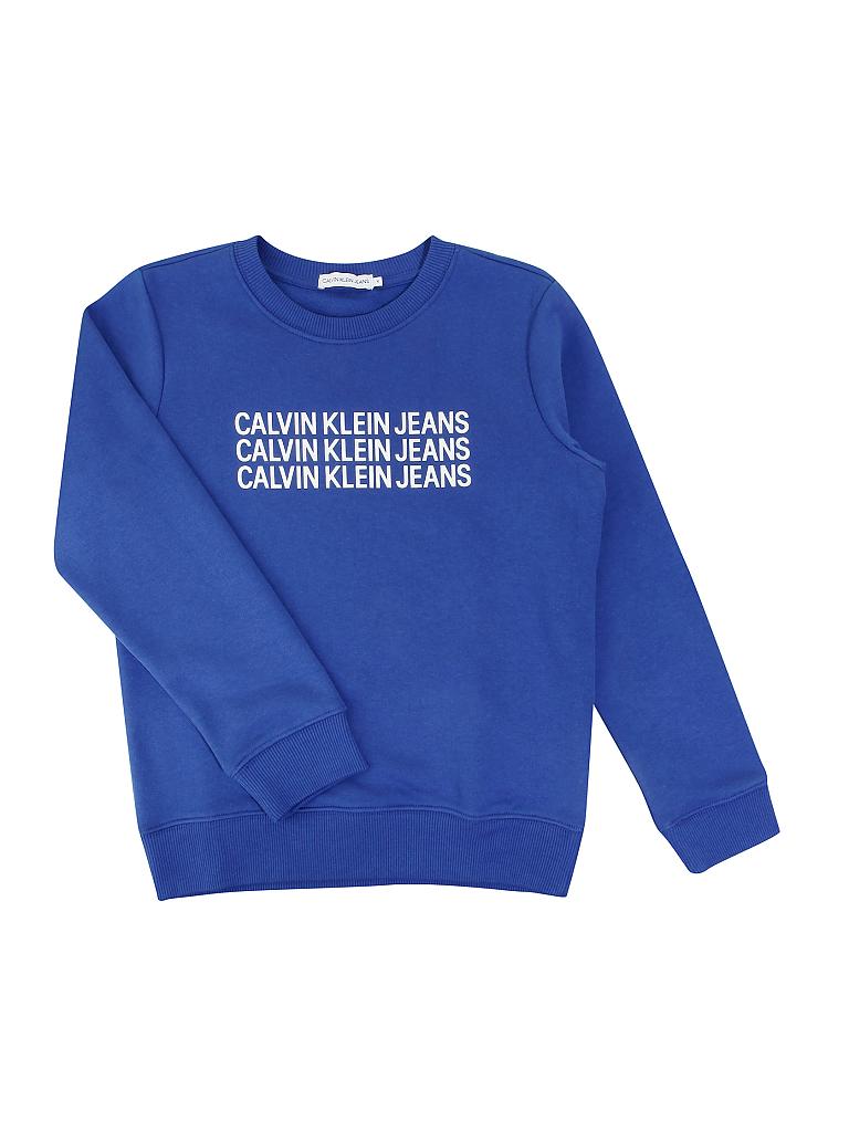 CALVIN KLEIN | Jungen-Sweater | blau