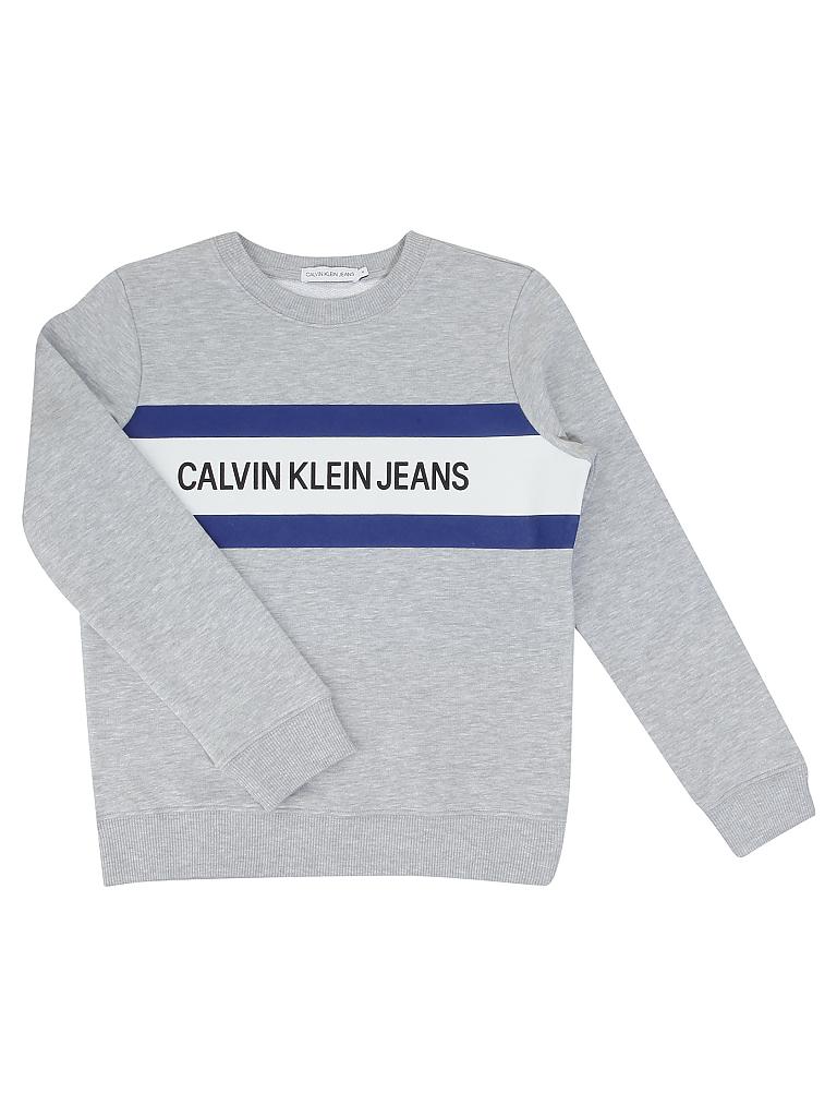 CALVIN KLEIN | Jungen-Sweater | grau