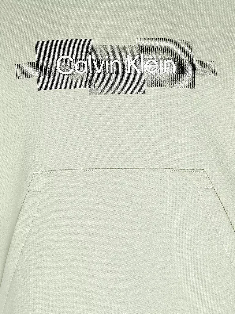 CALVIN KLEIN | Kapuzensweater - Hoodie | grün