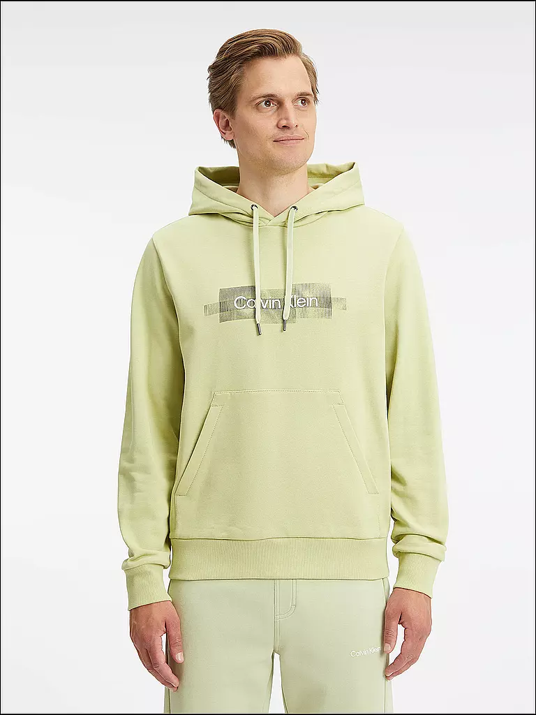 CALVIN KLEIN | Kapuzensweater - Hoodie | grün