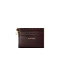 CALVIN KLEIN | Kartenetui CK PULLER | dunkelrot