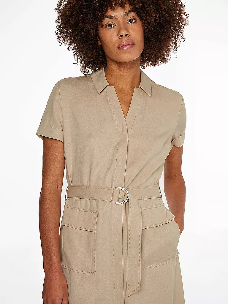 CALVIN KLEIN | Kleid | beige