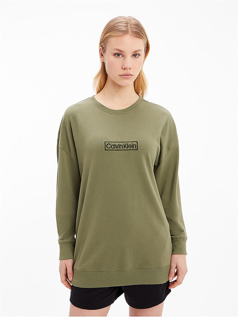 CALVIN KLEIN Loungewear Sweater olive