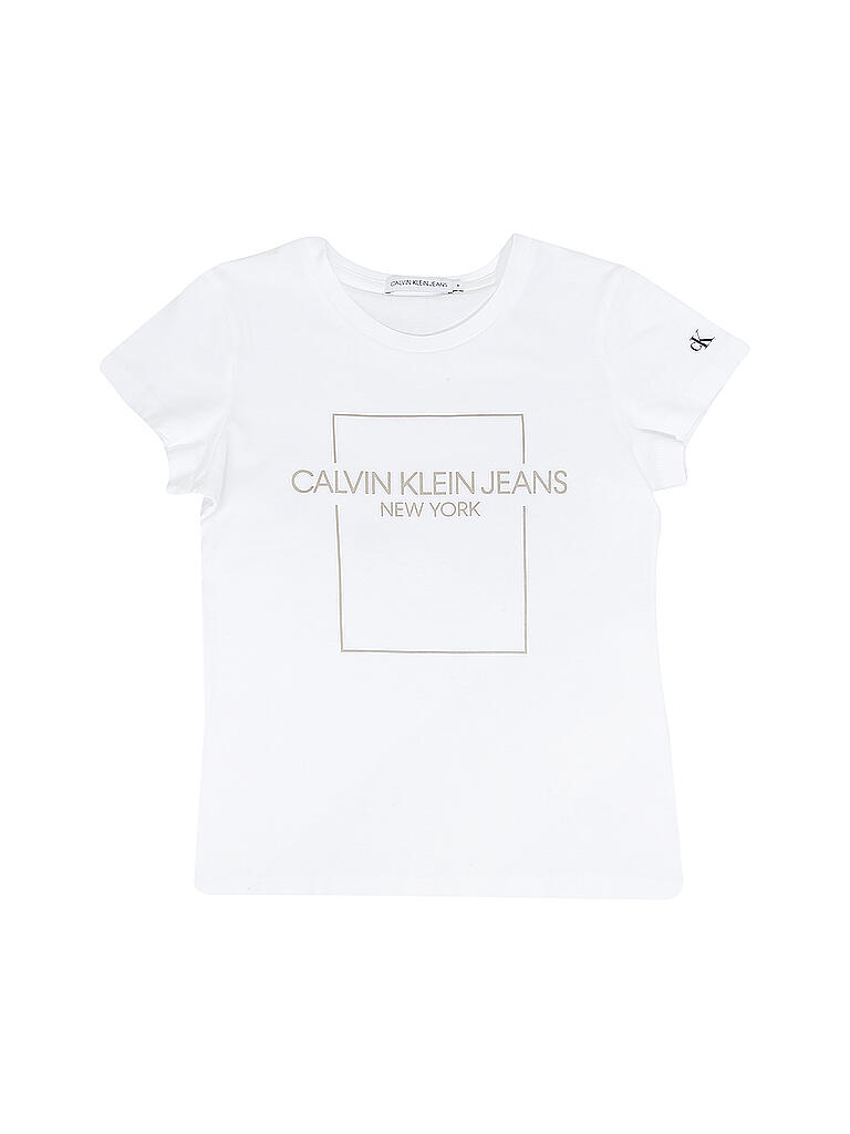 CALVIN KLEIN | Mädchen T-Shirt | weiß