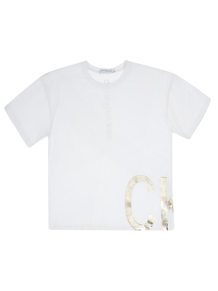 CALVIN KLEIN | Mädchen-Shirt  | weiß