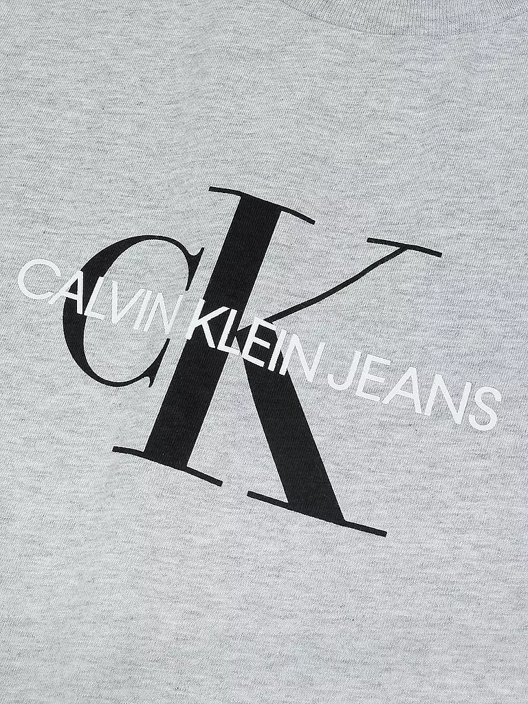 CALVIN KLEIN | Mädchen-T-Shirt  | grau