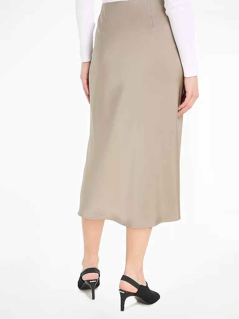 CALVIN KLEIN | Midirock  | creme