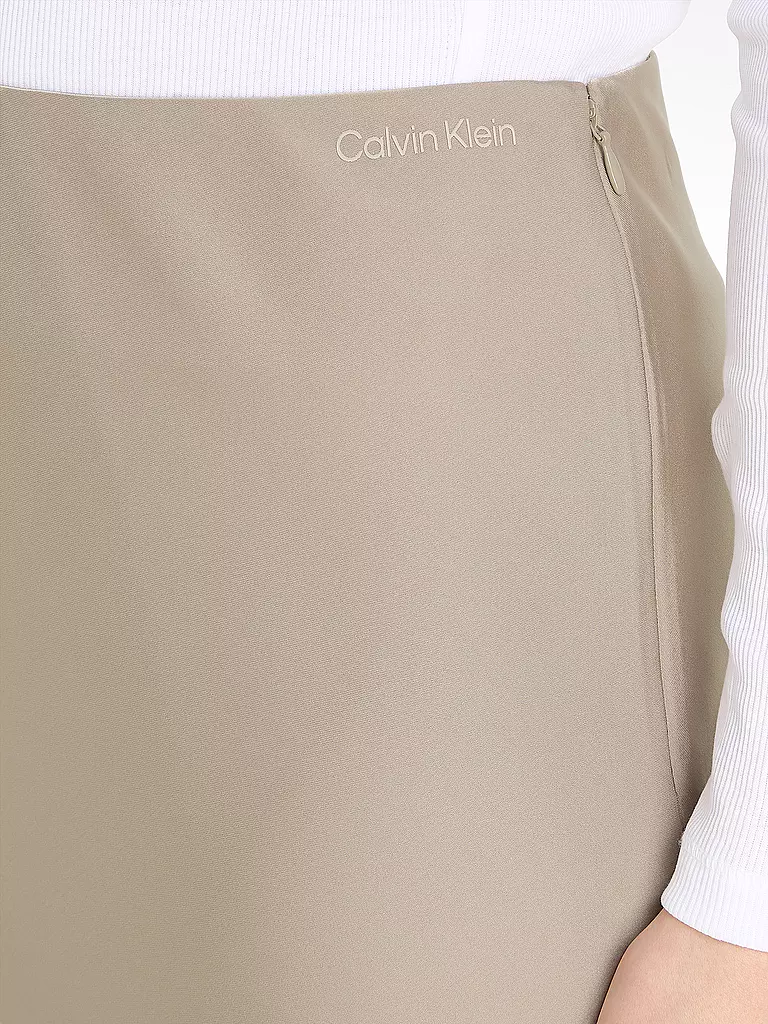 CALVIN KLEIN | Midirock  | creme