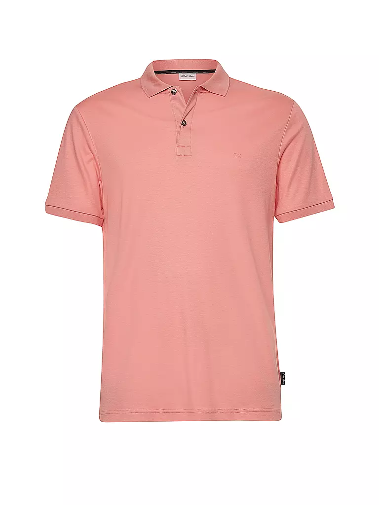 CALVIN KLEIN | Poloshirt Slim Fit Liquid Touch | rosa