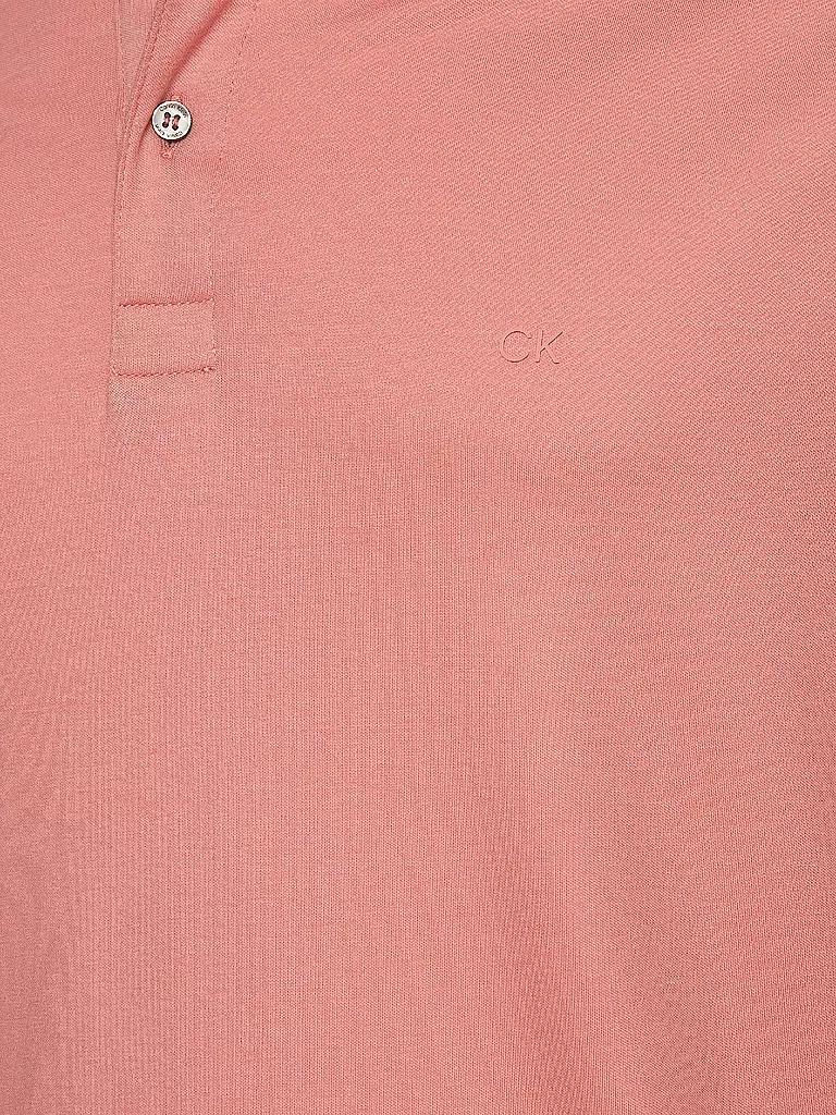 CALVIN KLEIN | Poloshirt Slim Fit Liquid Touch | rosa