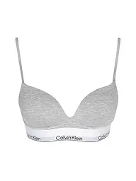 CALVIN KLEIN | Push Up BH grey | hellgrau