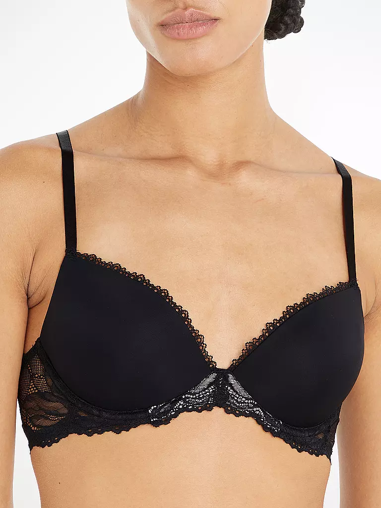 CALVIN KLEIN | Push Up BH SEDUCTIVE COMFORT black | pink