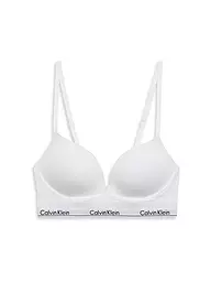 CALVIN KLEIN | Push Up BH grey | weiss