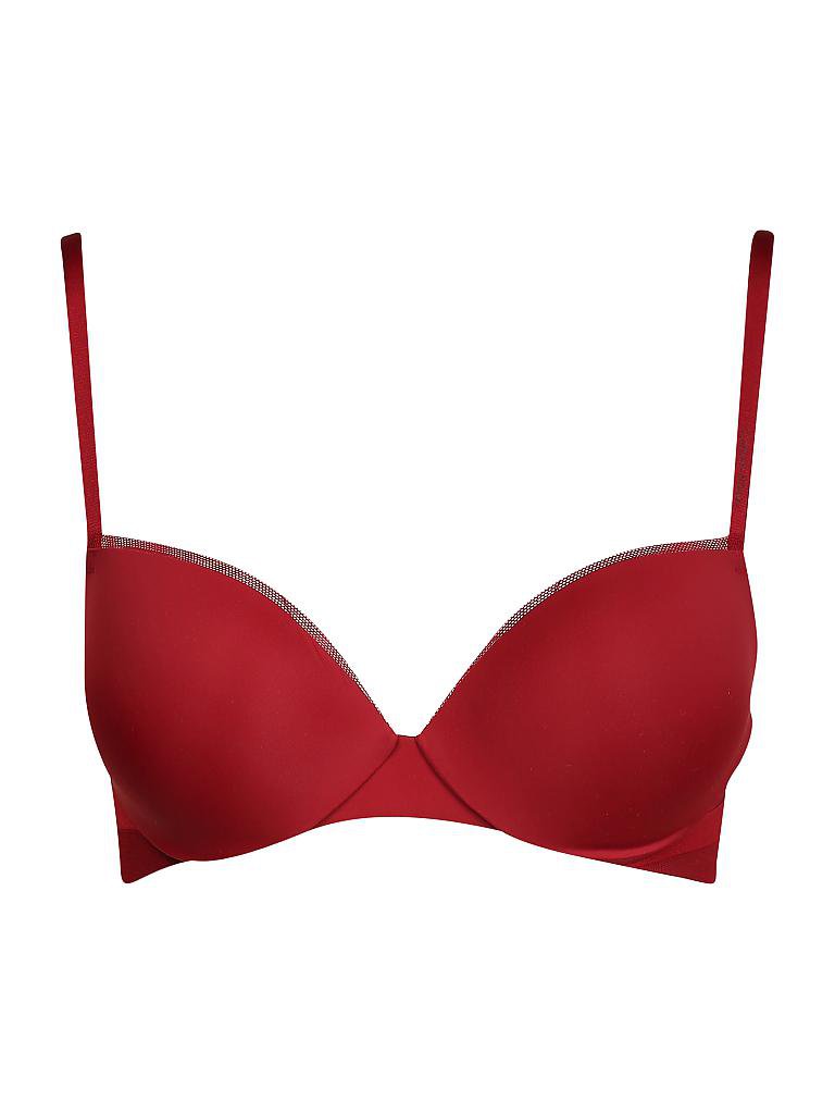CALVIN KLEIN | Push-Up BH "Sculpted" (Ember Blaze) | rot