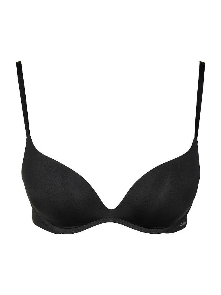 CALVIN KLEIN | Push-Up BH ohne Reifen "Push Positive" (Schwarz) | 
