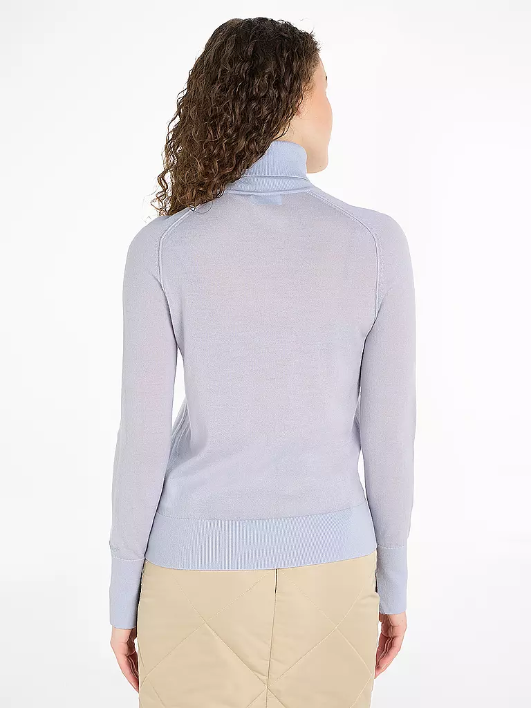 CALVIN KLEIN | Rollkragenpullover  | hellblau