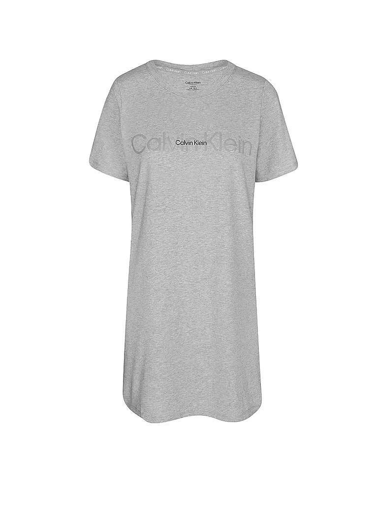 CALVIN KLEIN | Sleepshirt  | hellgrau