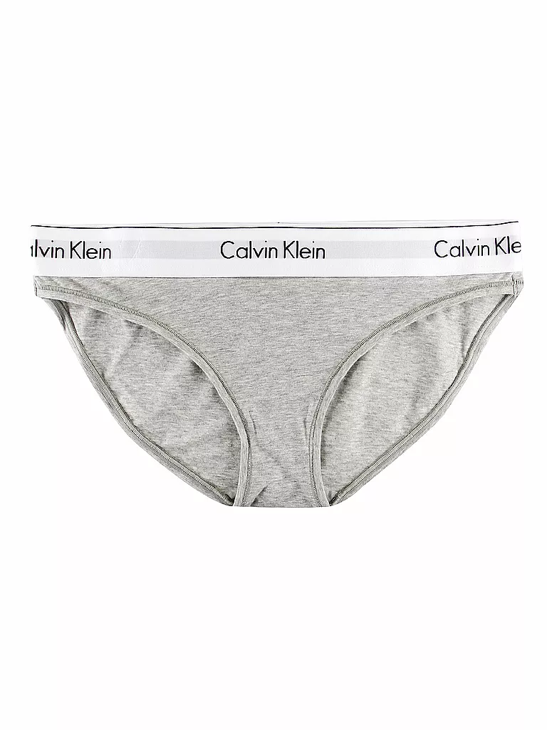CALVIN KLEIN | Slip "Modern Cotton" grey heather | grau