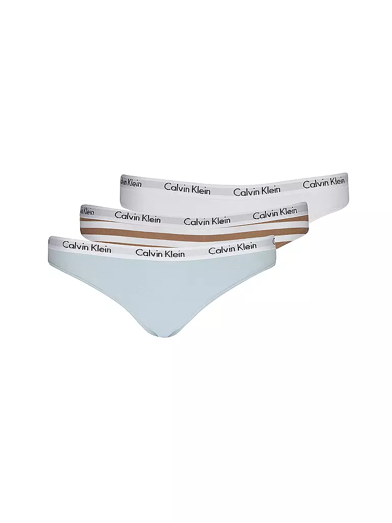 CALVIN KLEIN | Slip 3er Pkg | bunt