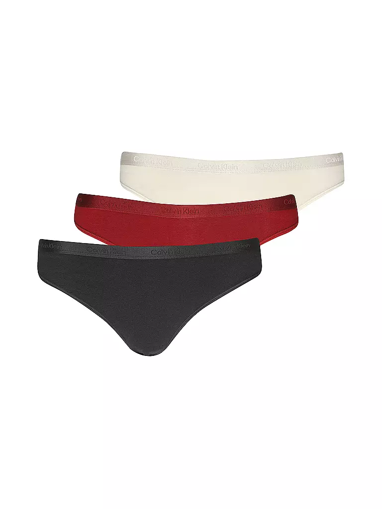 CALVIN KLEIN | Slip 3er Pkg. multi | schwarz