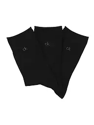 CALVIN KLEIN | Socken 3er Pkg black | schwarz