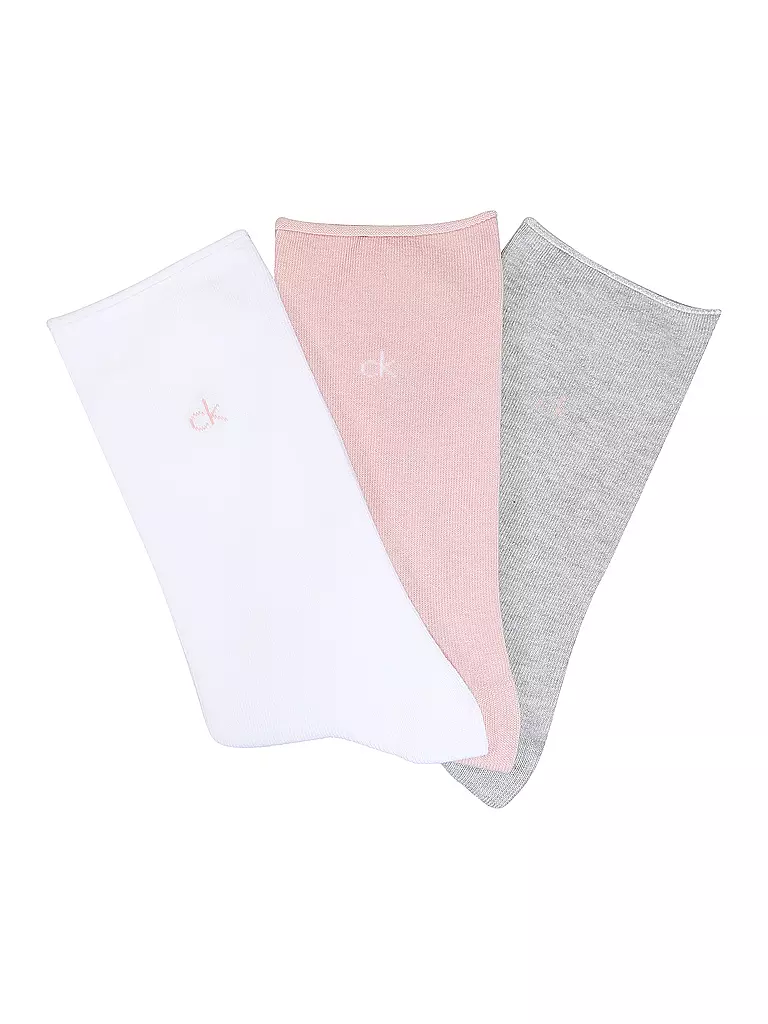 CALVIN KLEIN | Socken 3er Pkg pink | rosa