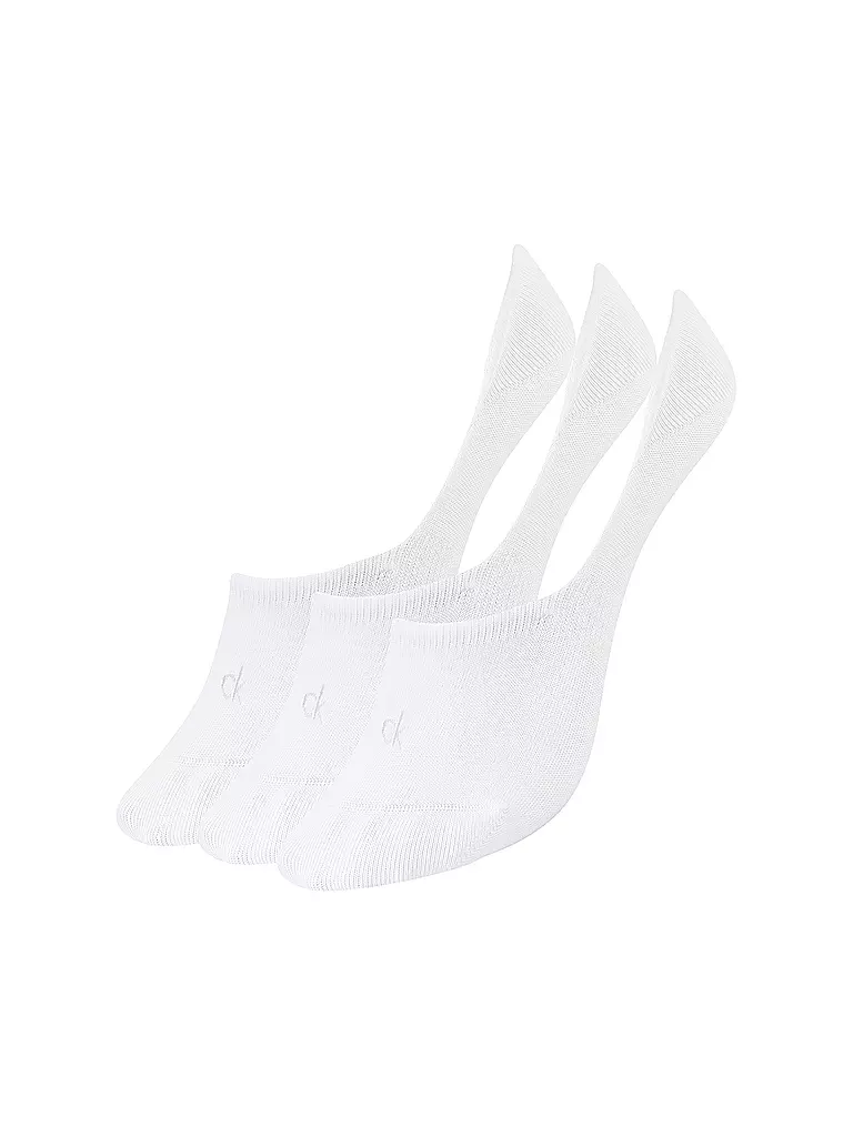 CALVIN KLEIN | Socken 3er Pkg white | weiss