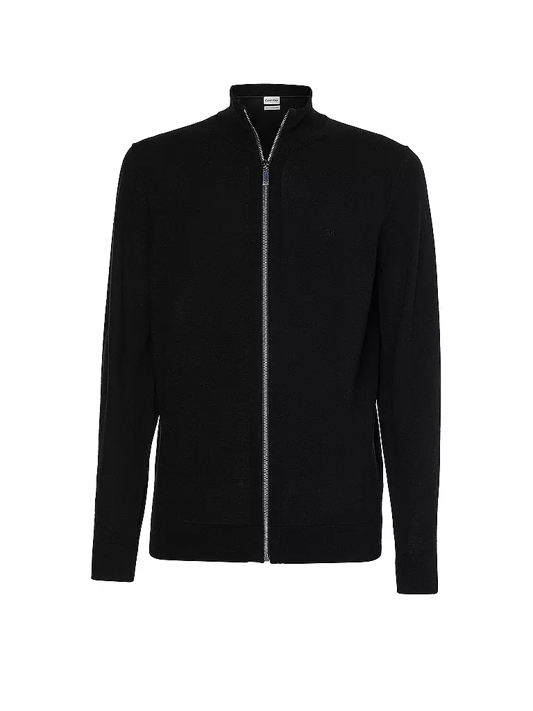 CALVIN KLEIN | Strickjacke | schwarz