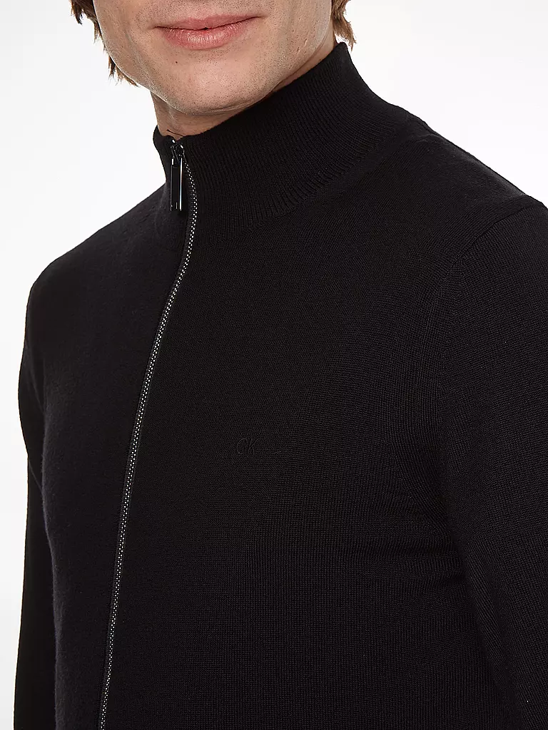 CALVIN KLEIN | Strickjacke | schwarz
