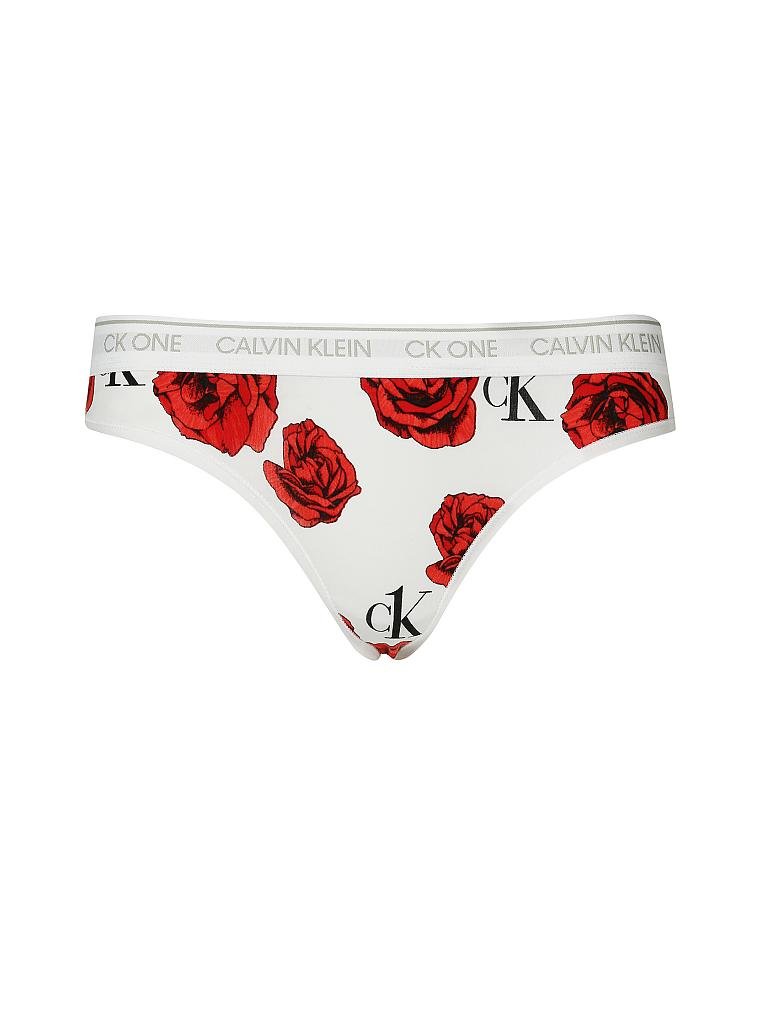 CALVIN KLEIN | String "CK One Cotton" (Rot) | rot