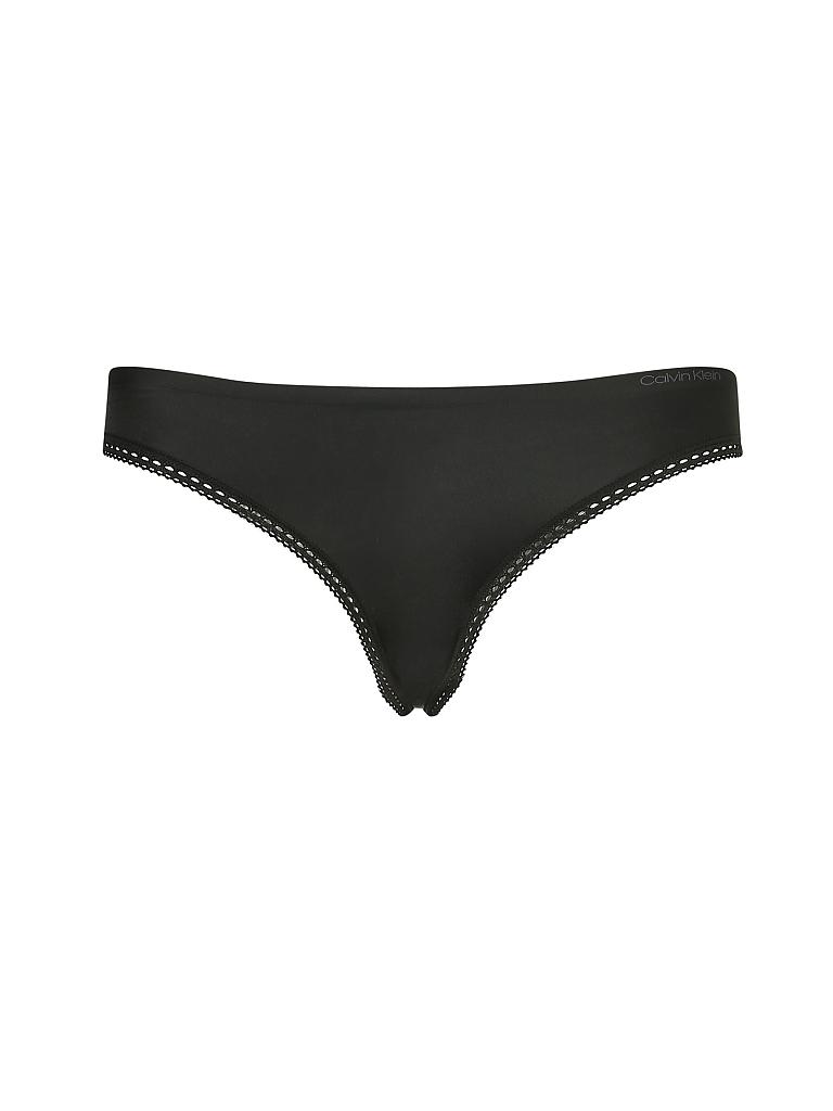 CALVIN KLEIN | String "Liquid Touch" (Schwarz) | 