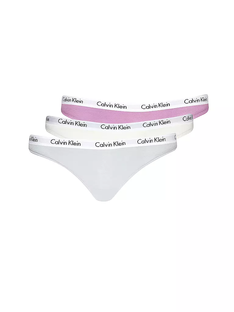 CALVIN KLEIN | String 3-er Pkg. multi | bunt