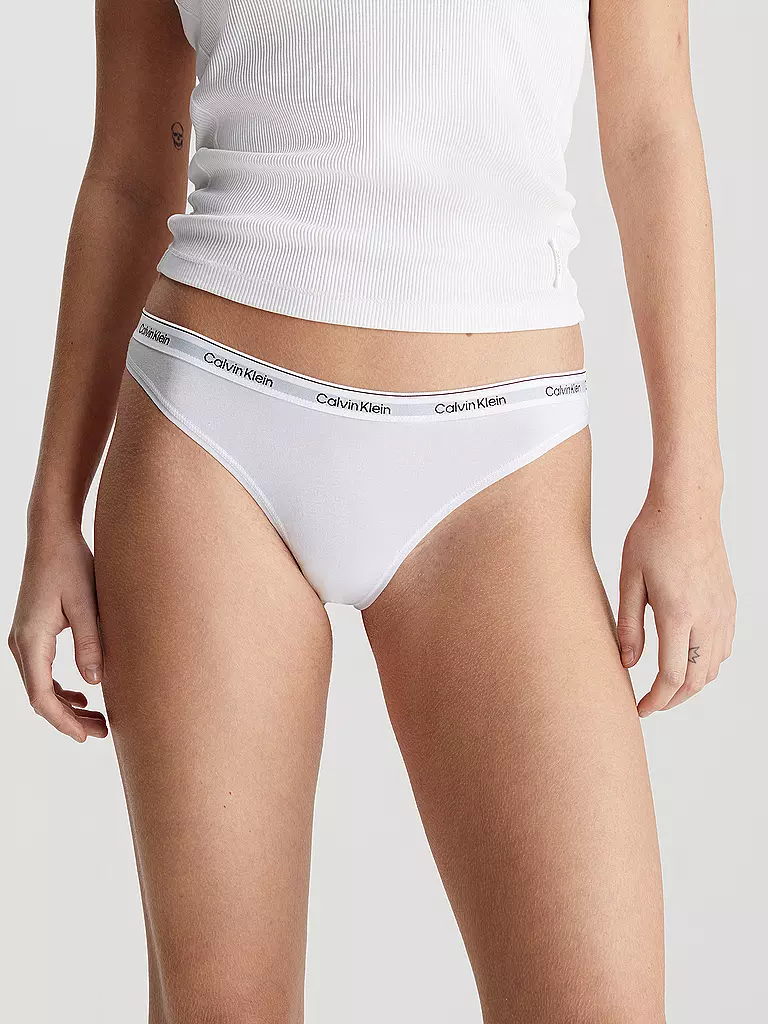CALVIN KLEIN | String 3er Pack multi | türkis