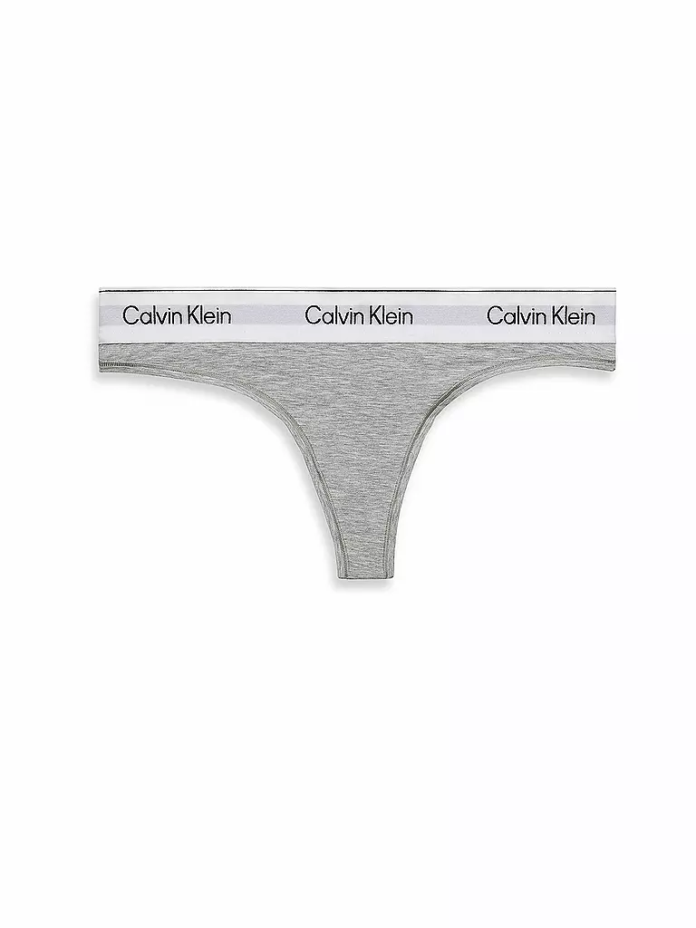 CALVIN KLEIN | String grey | hellgrau