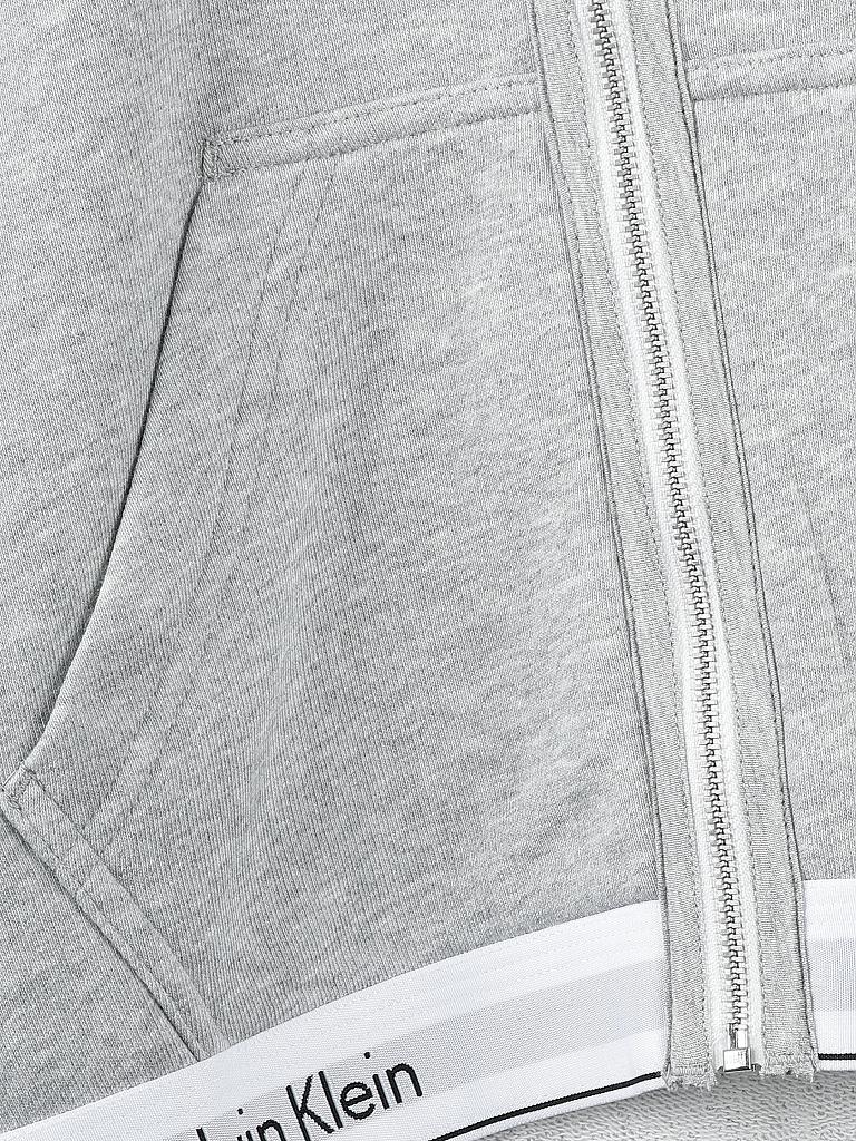 CALVIN KLEIN | Sweatjacke | grau