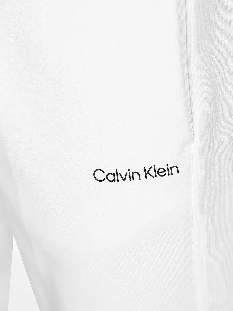 CALVIN KLEIN | Sweatshorts | weiß
