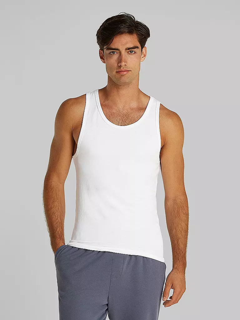 CALVIN KLEIN | Tanktop 3er Pkg. white | schwarz