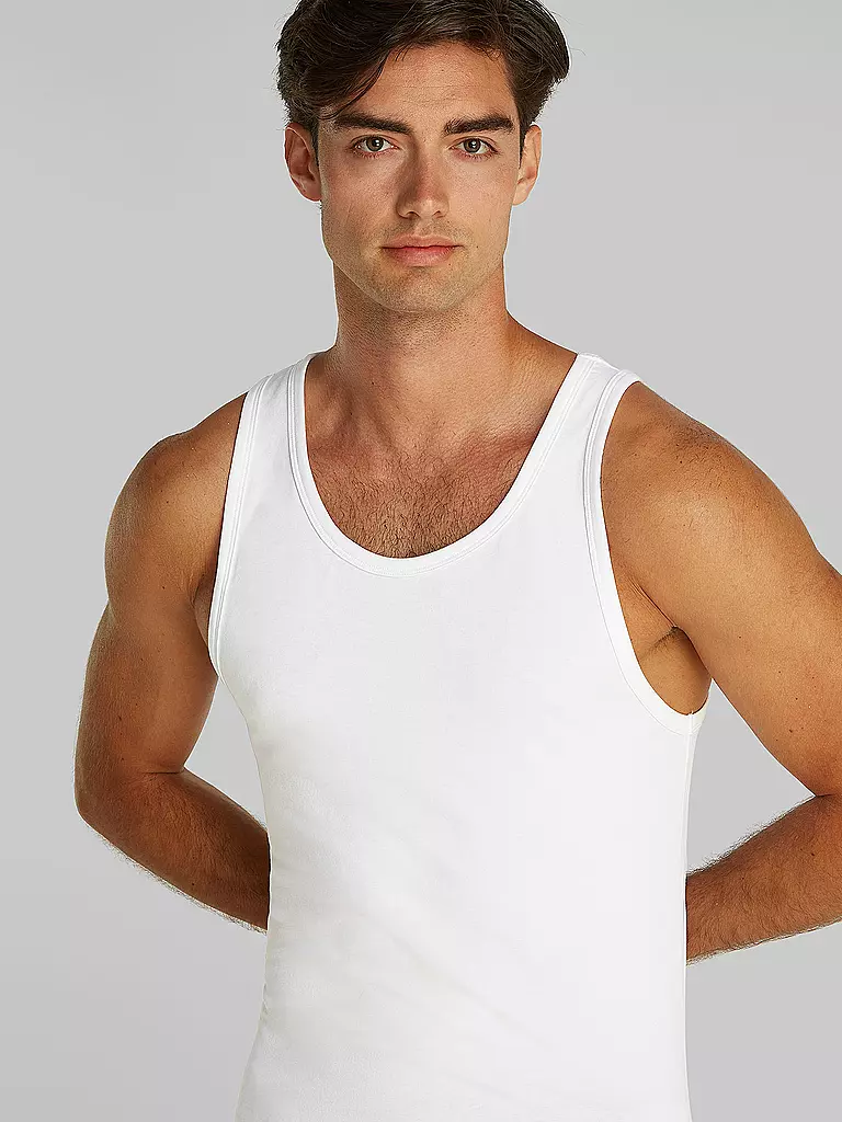 CALVIN KLEIN | Tanktop 3er Pkg. white | schwarz