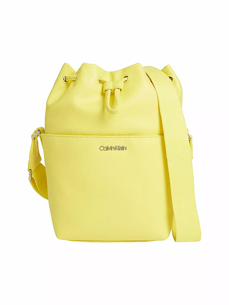 CALVIN KLEIN | Tasche - Bucket Bag CK Must | gelb