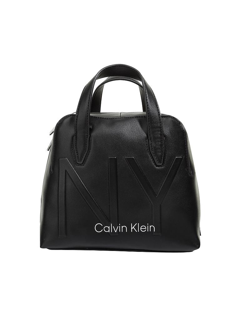 CALVIN KLEIN | Tasche - Henkeltasche "Shaped Duffle" | schwarz