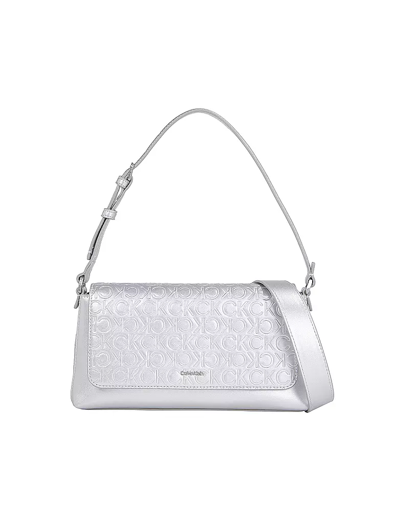 CALVIN KLEIN | Tasche - Henkeltasche CK MUST | silber