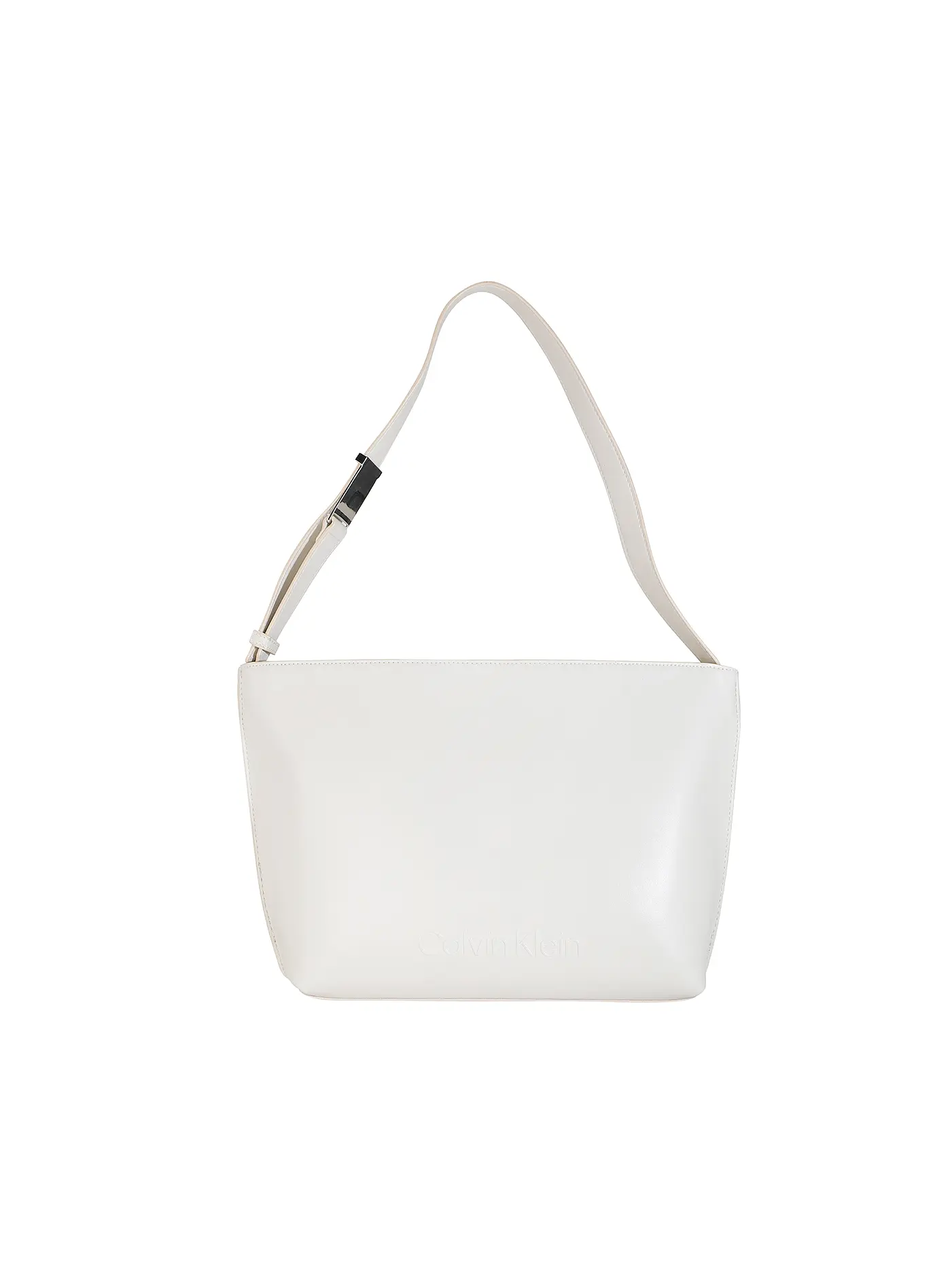 CALVIN KLEIN | Tasche - Hobe EMBOSSED Medium  | creme